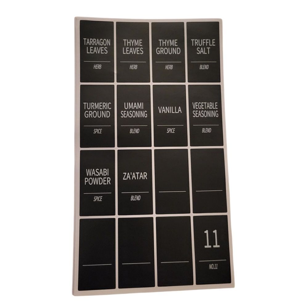 Spice and Baking Label Set - Picture 11 of 12